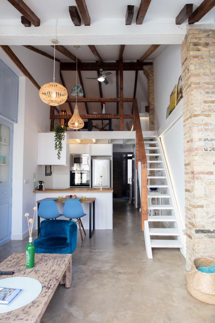 Florit Flats - Charming Apartment With Interior Terrace In Cabanyal Near The Beach Valencia Exterior photo