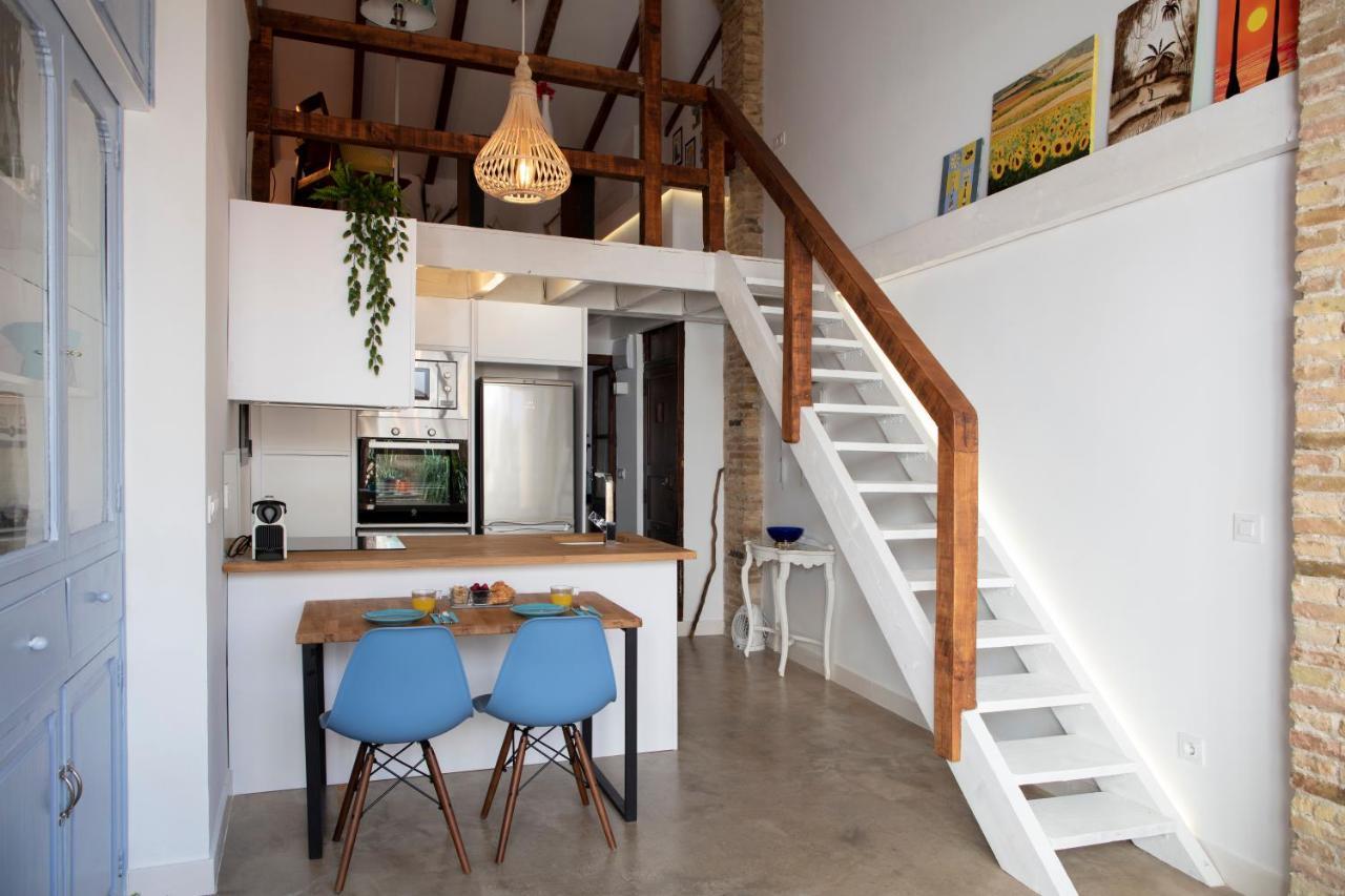 Florit Flats - Charming Apartment With Interior Terrace In Cabanyal Near The Beach Valencia Exterior photo