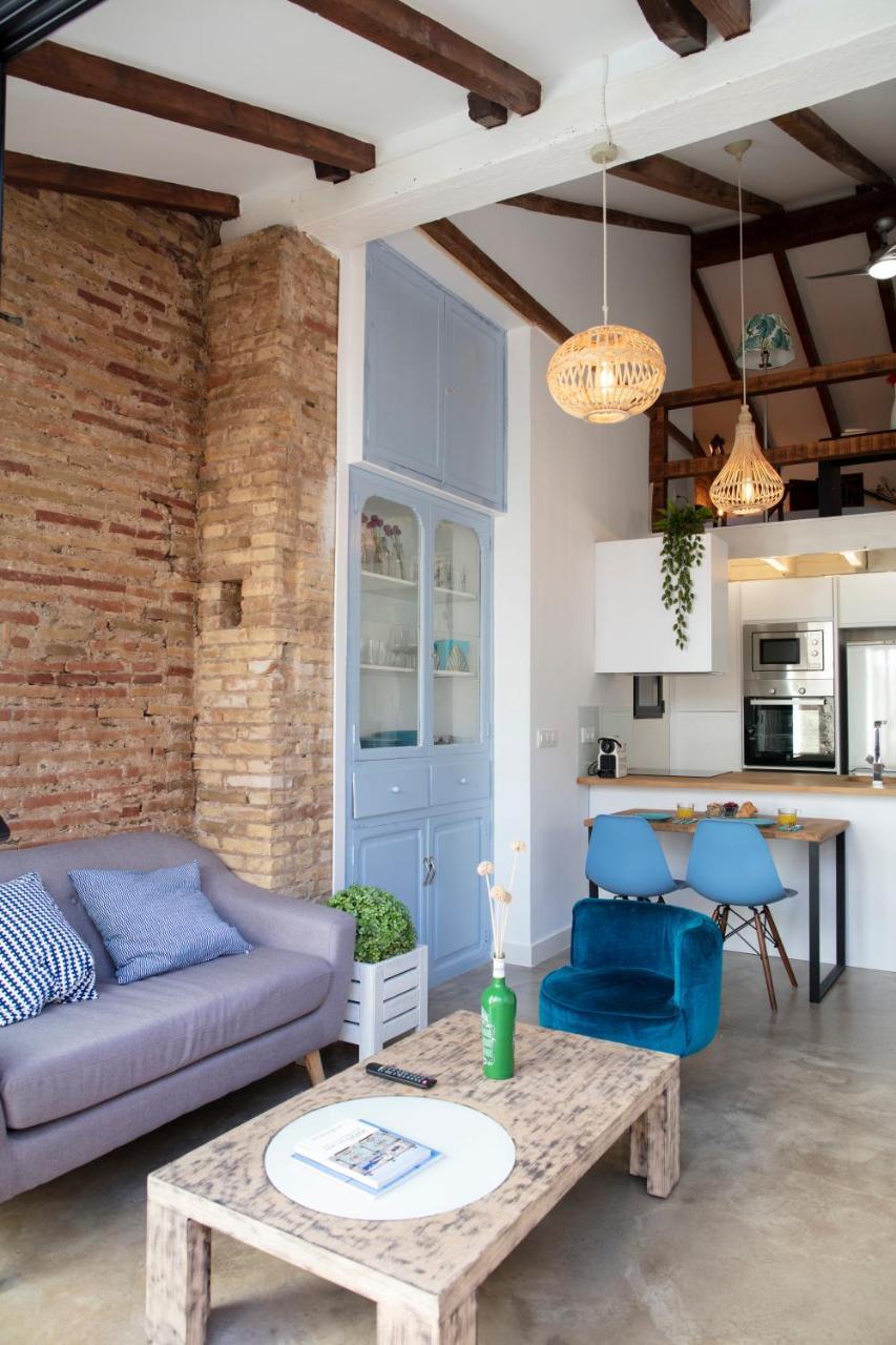Florit Flats - Charming Apartment With Interior Terrace In Cabanyal Near The Beach Valencia Exterior photo